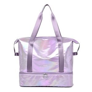 Duffle Bag Purple Iridescent